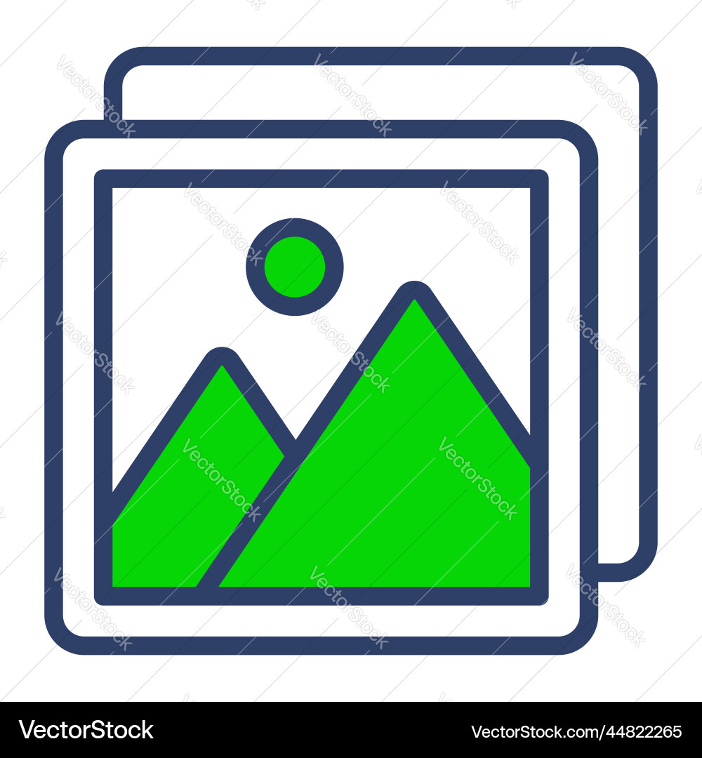 Image icon user interface as a simple sign vector image