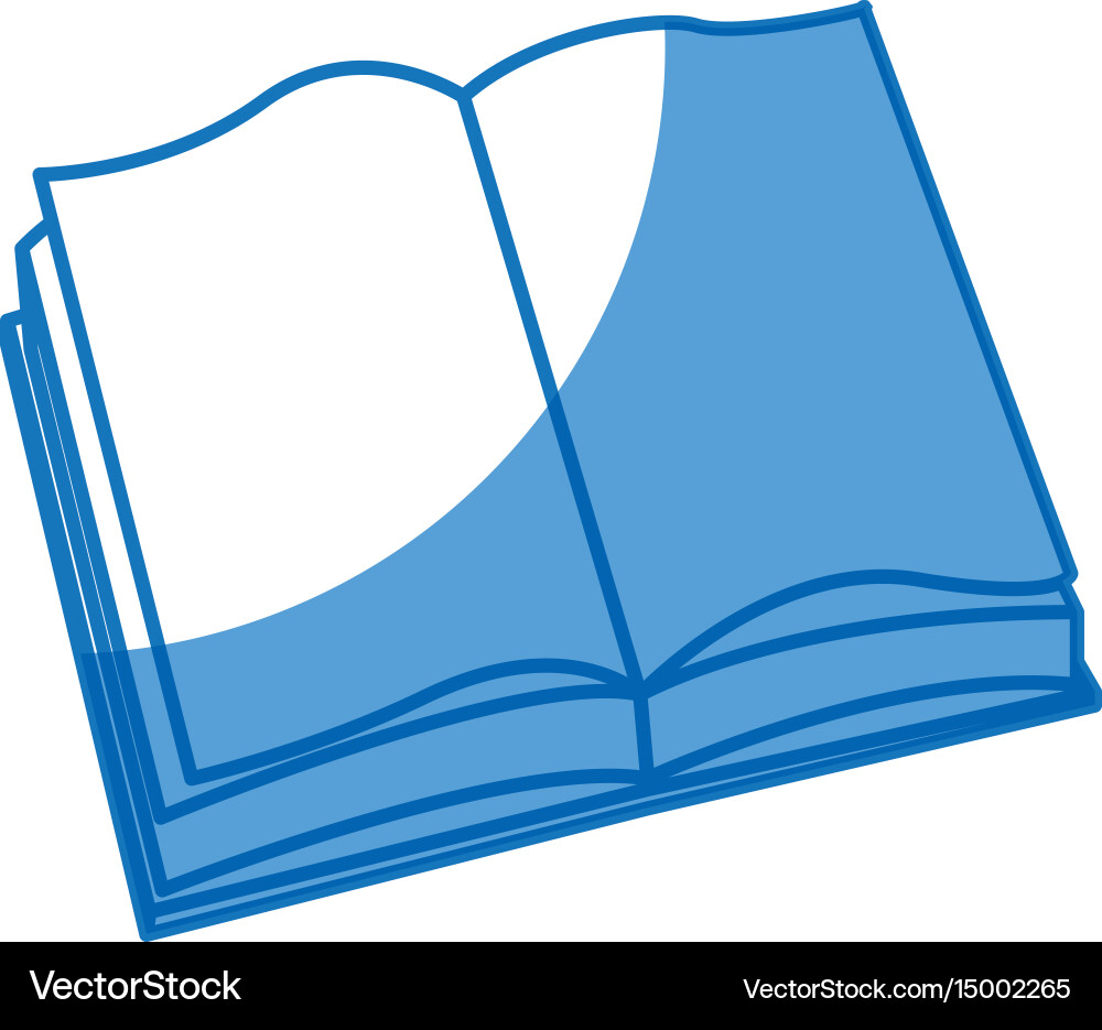 Open book learn read knowledge study Vector Image