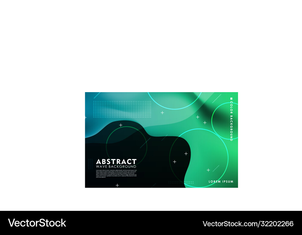 Dynamic wave background modern gradient color Dynamic wave background modern gradient color vector image