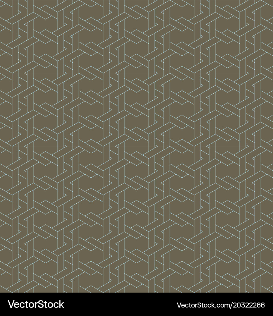 Geometric seamless pattern background with line Vector Image