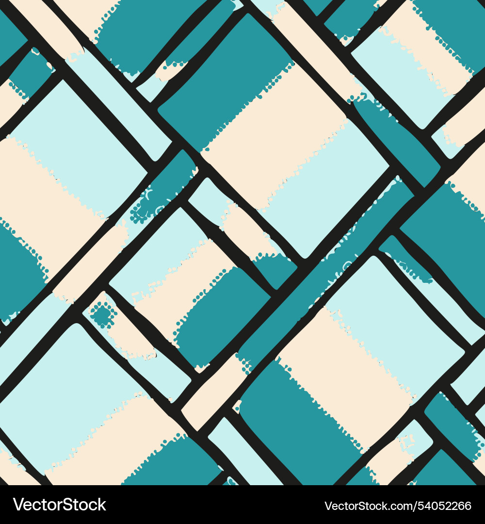 Seamless pattern with the simple geometrical Seamless pattern with the simple geometrical vector image