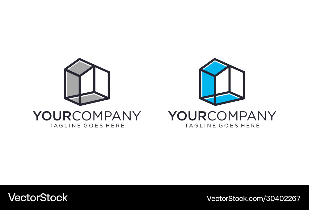 Kreative Home Line Logo Design Konzept Kreative Home Line Logo Design Konzept vektorbild