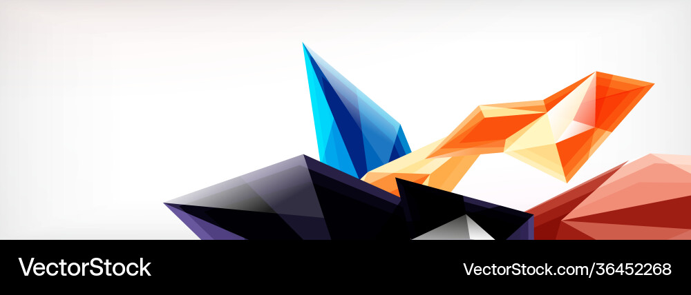 3d triangles and pyramids abstract 3d triangles and pyramids abstract Vector Image