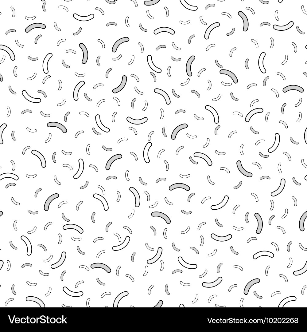 Memphis Style Pattern - 80s Retro vector image