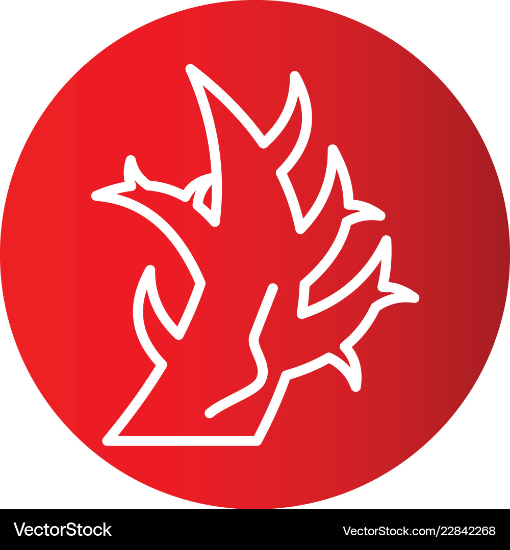 Tree icon in creative design with elements Vector Image