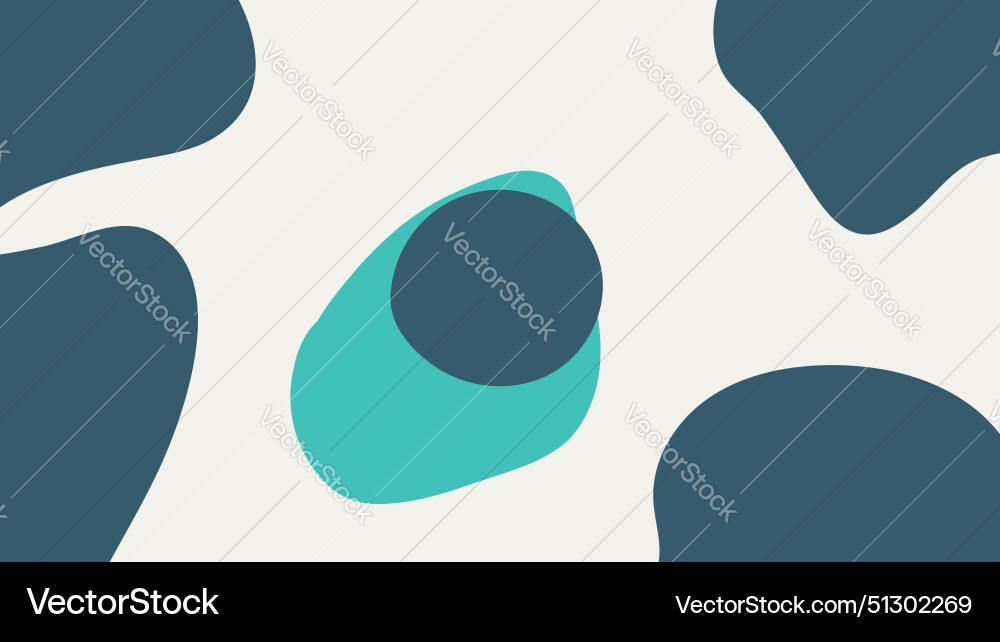 Seamless pattern boho background with shapes Seamless pattern boho background with shapes vector image