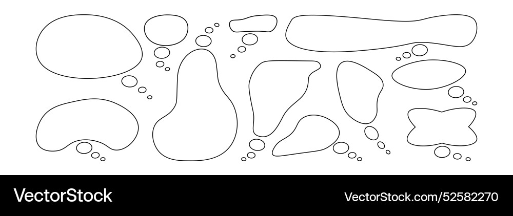 Bubble for text Vector Image