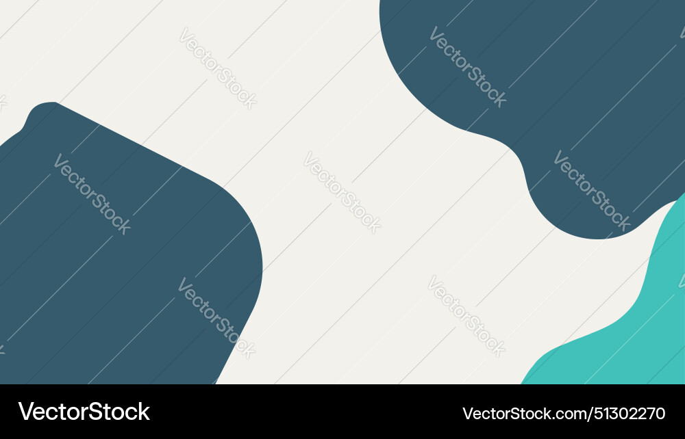 Seamless pattern boho background with shapes vector image