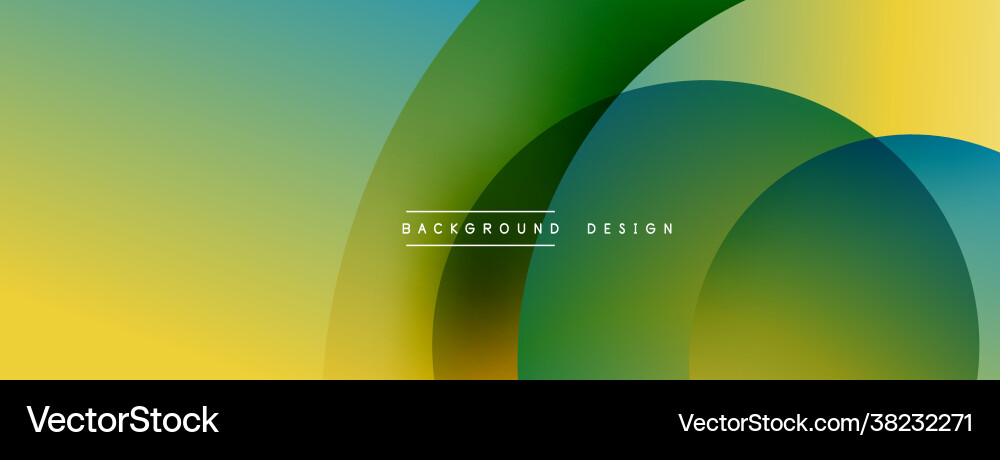 Abstract overlapping lines and circles geometric Abstract overlapping lines and circles geometric vector image
