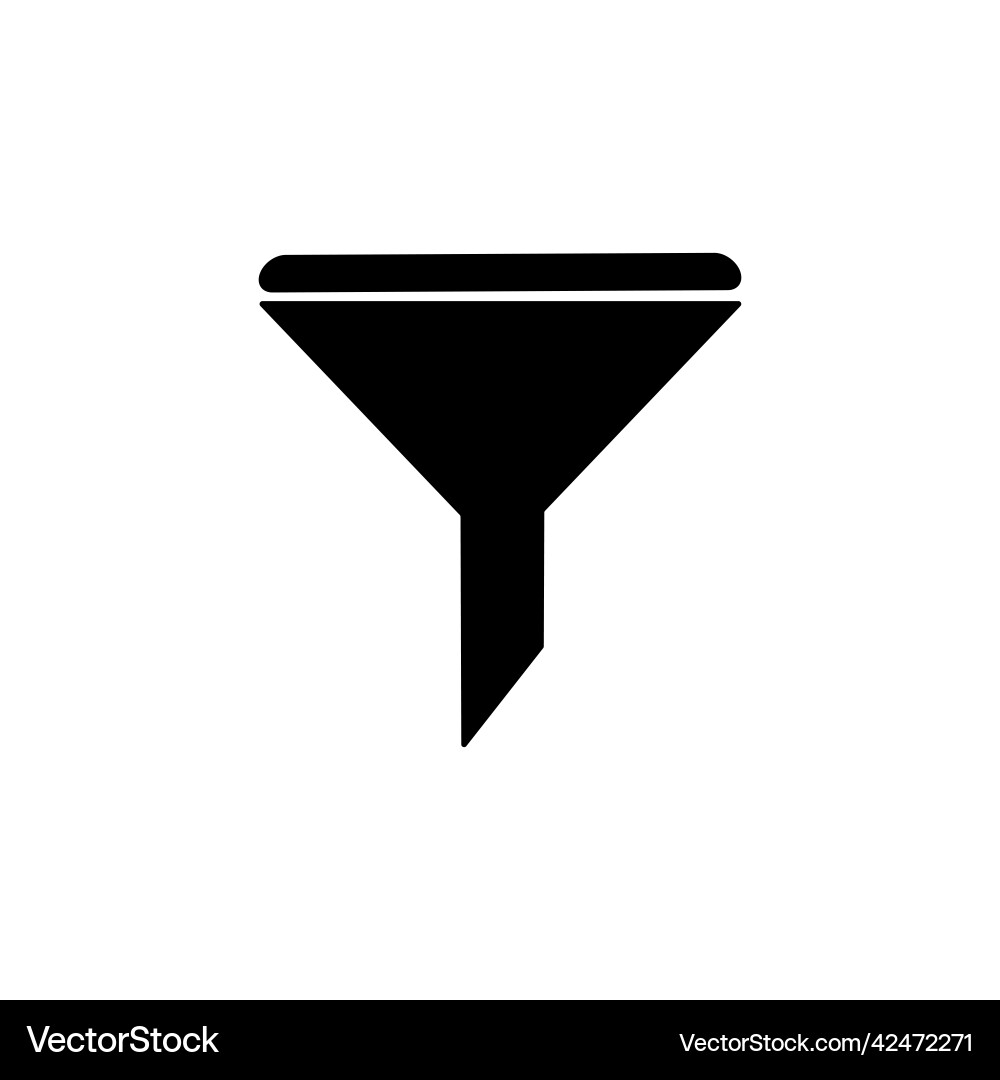 Compact filter icon simple vector image