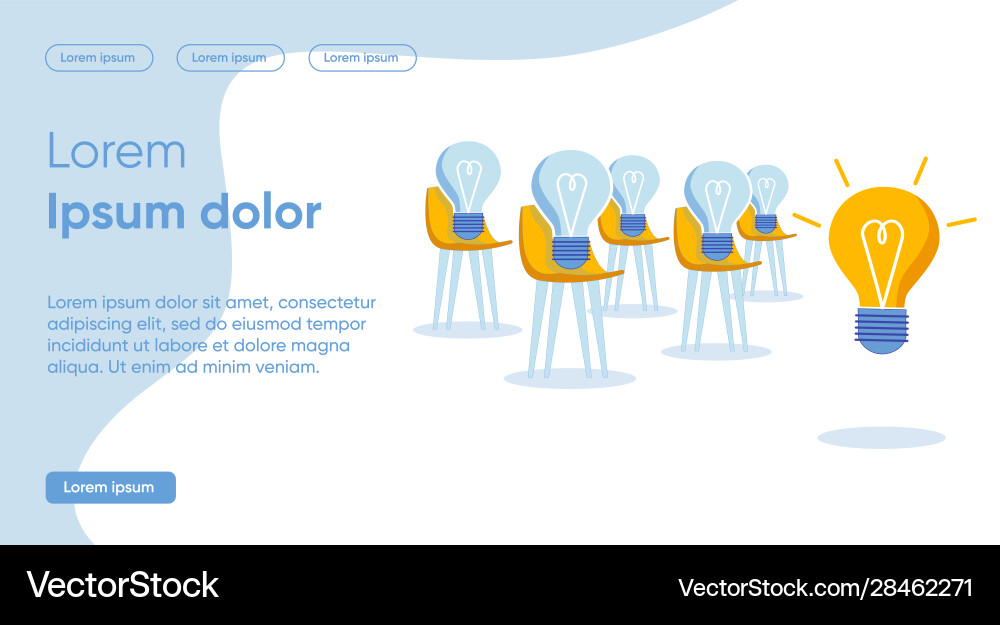 Solutions to each specific task with help an idea Solutions to each specific task with help an idea vector image