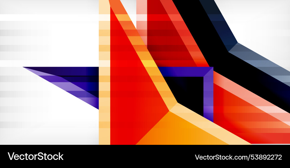 Abstract background color triangles and arrows Abstract background color triangles and arrows Vector Image