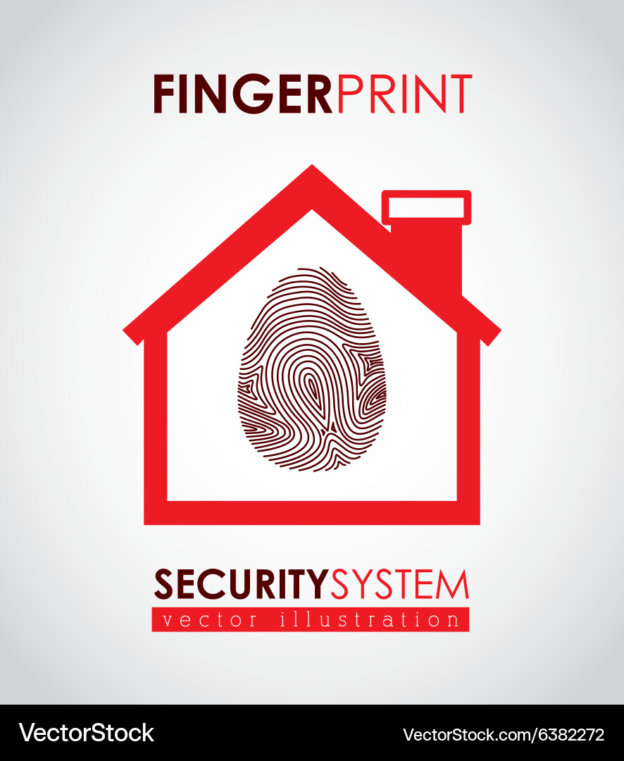 Security systems design Vector Image