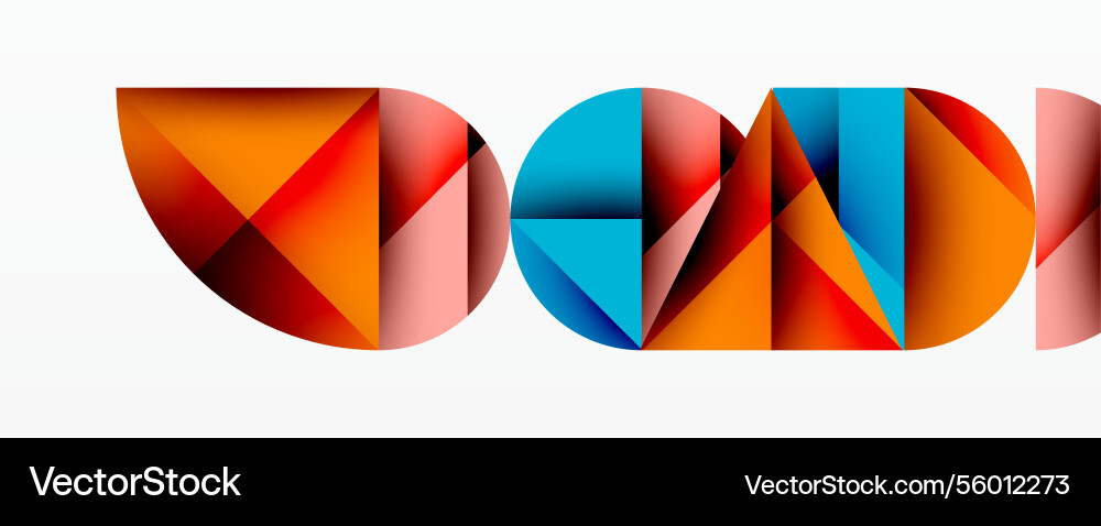 Abstract geometric pattern with intersecting Abstract geometric pattern with intersecting vector image