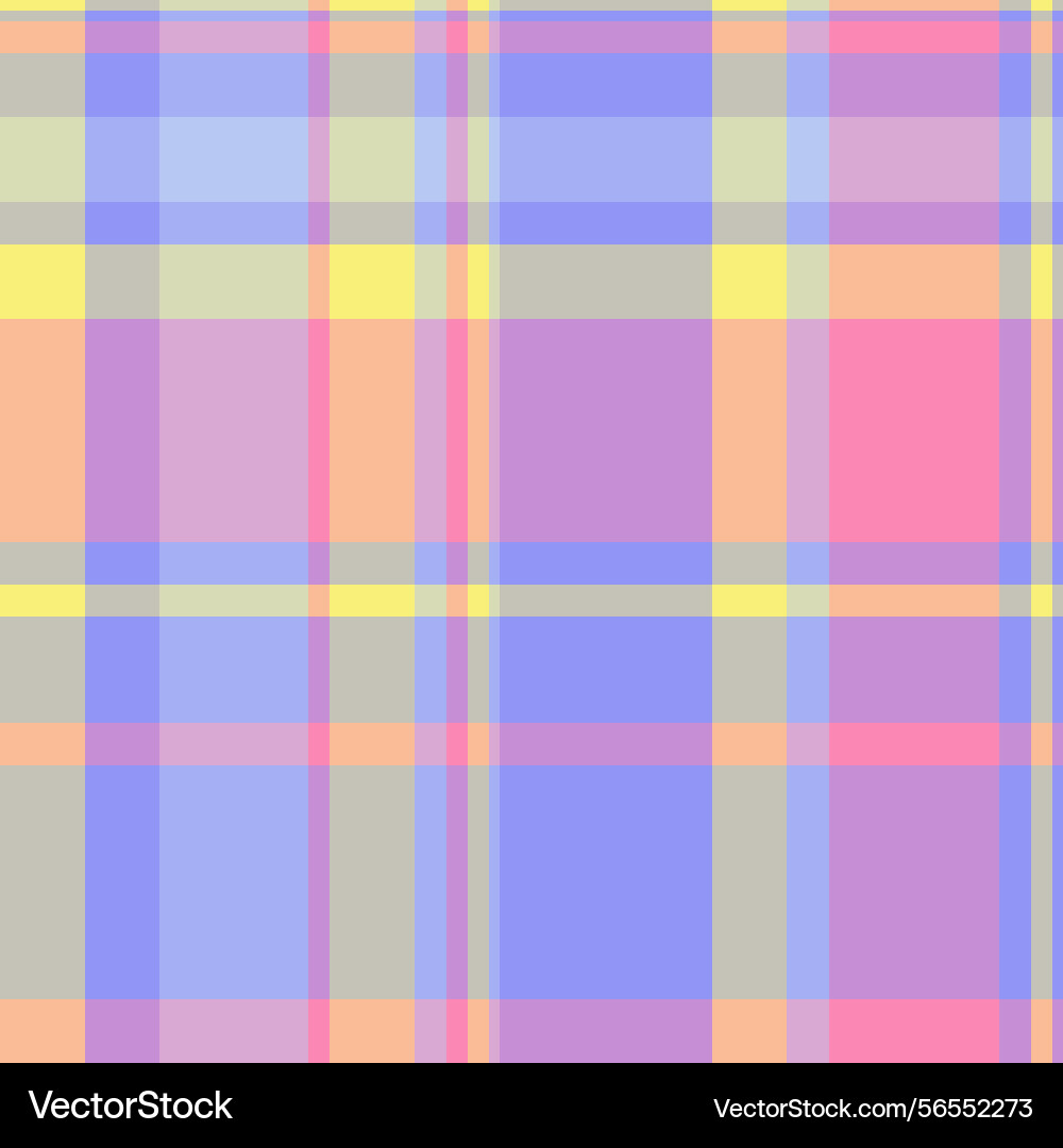 Hipster pattern background print plaid textile vector image
