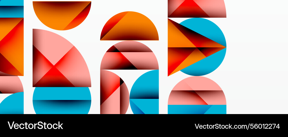 Abstract geometric pattern with intersecting Abstract geometric pattern with intersecting Vector Image