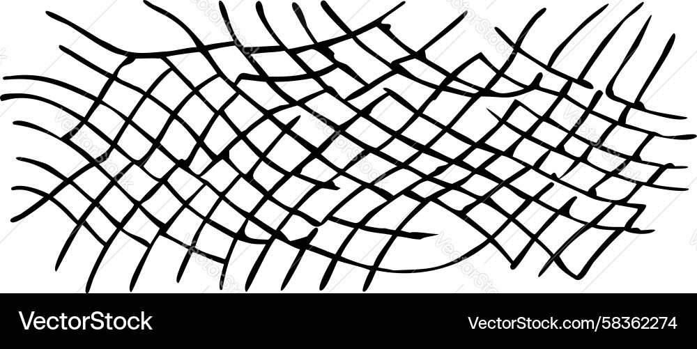 Complex Grid System Vector Image