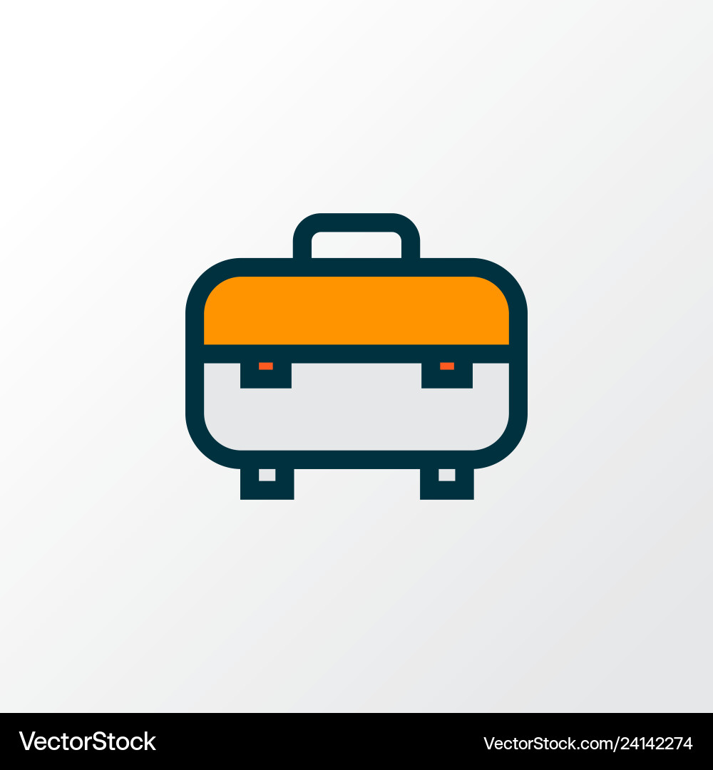 Toolbox Symbol farbige Linie Symbol Premium Qualität Toolbox Symbol farbige Linie Symbol Premium Qualität Vektorbild