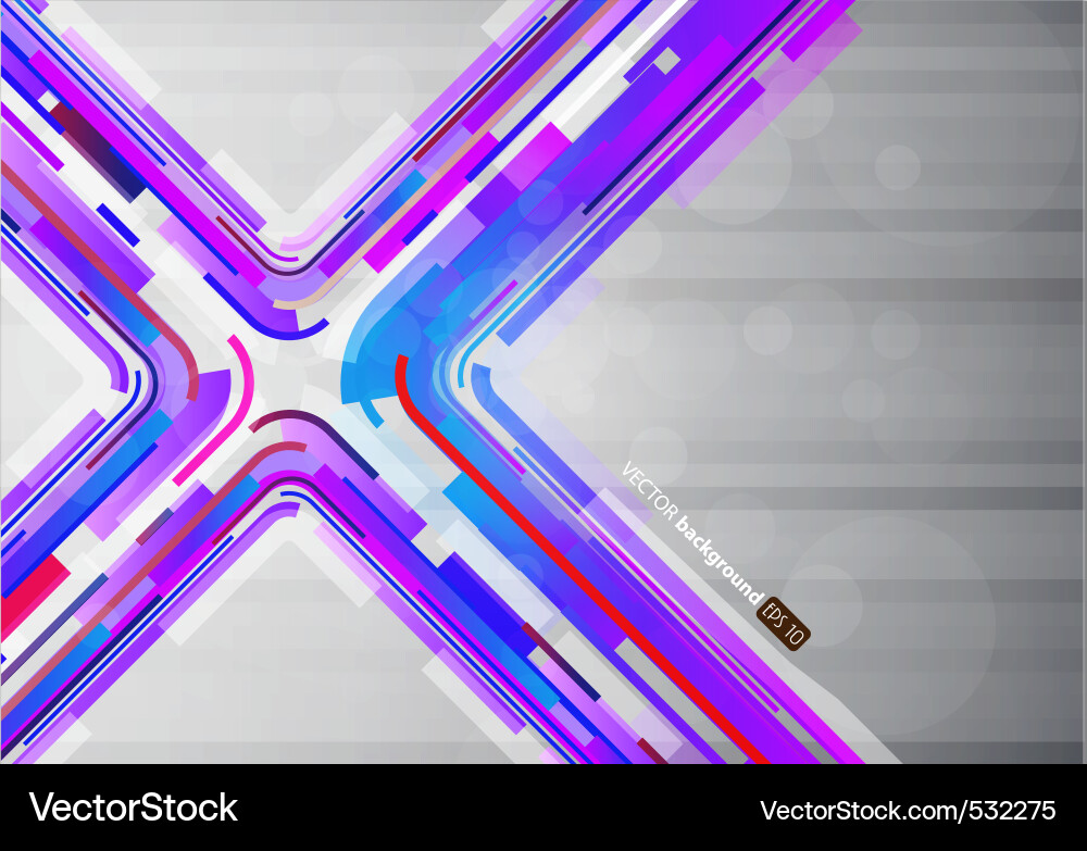 Abstract lines vector image