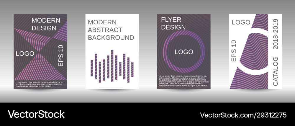 Creative backgrounds with abstract gradient linear Creative backgrounds with abstract gradient linear vector image
