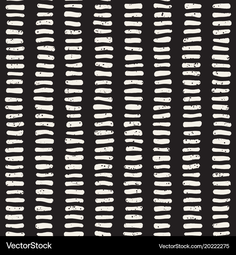 Hand drawn style seamless pattern abstract vector image