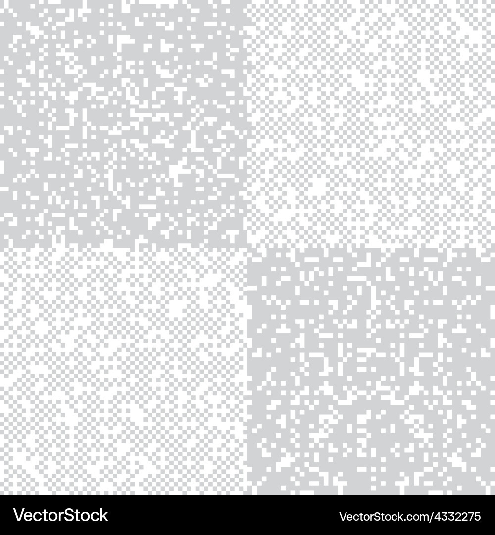 Mosaic square pixel theme pattern background vector image