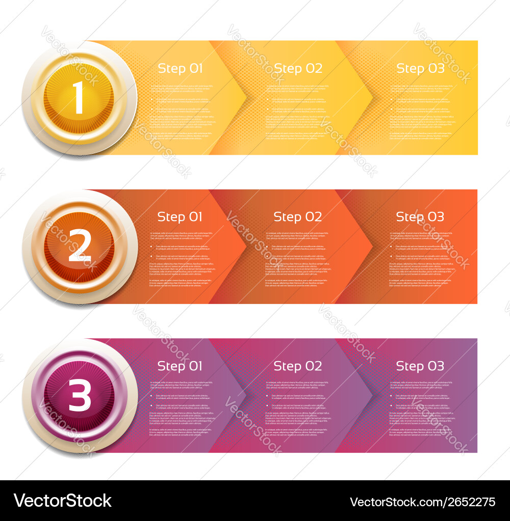 Paper progress background Vector Image