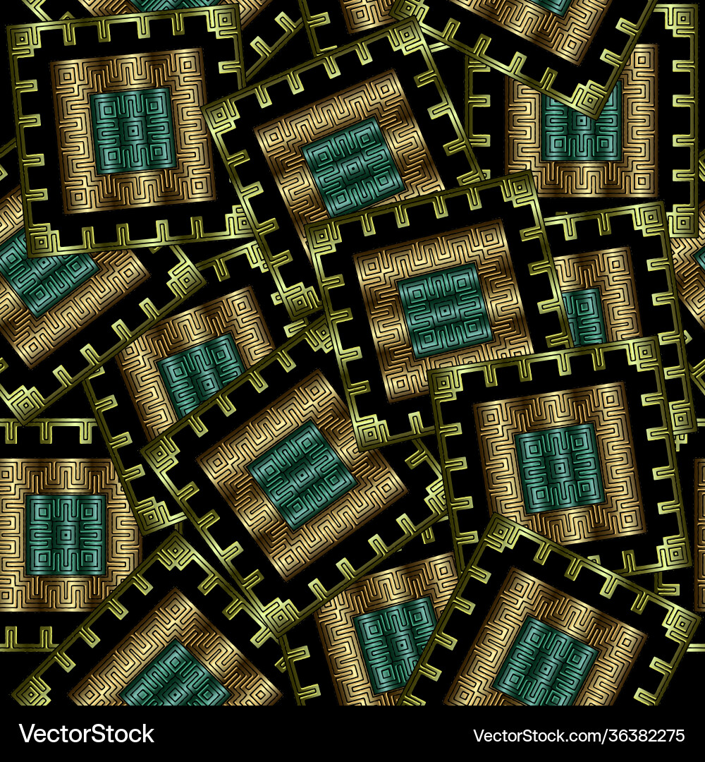 Patchwork seamless pattern modern ornamental Patchwork seamless pattern modern ornamental vector image