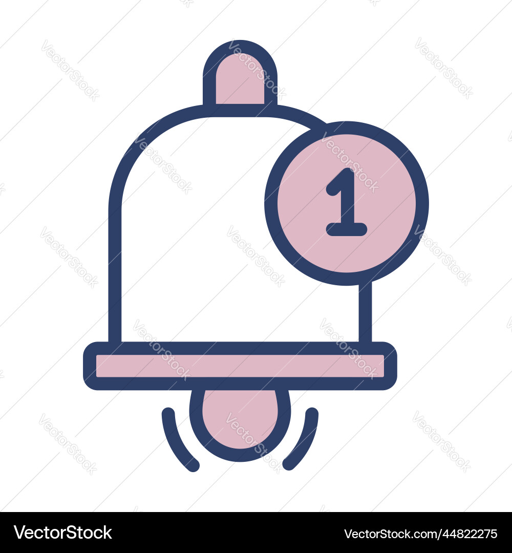 Reminder icon user interface as a simple sign Vector Image