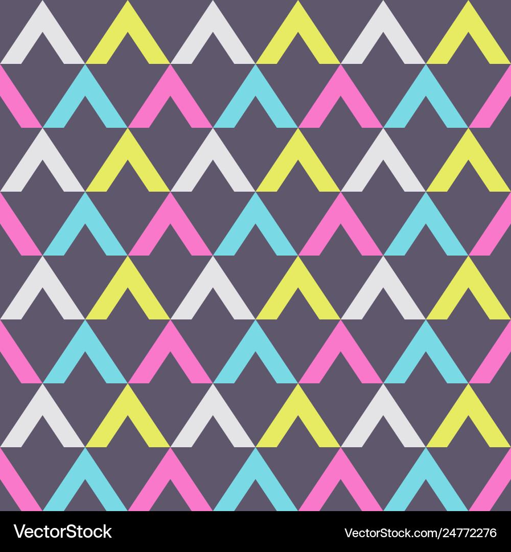 Abstract seamless pattern triangular elements Abstract seamless pattern triangular elements vector image