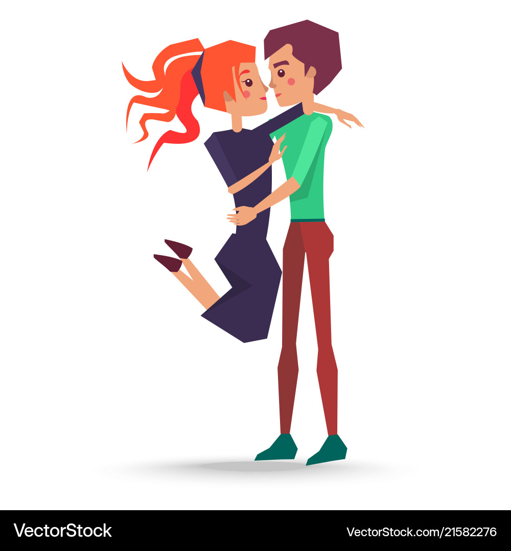 Paar in Liebe Junge und Mädchen Paar in Liebe Junge und Mädchen vektorbild