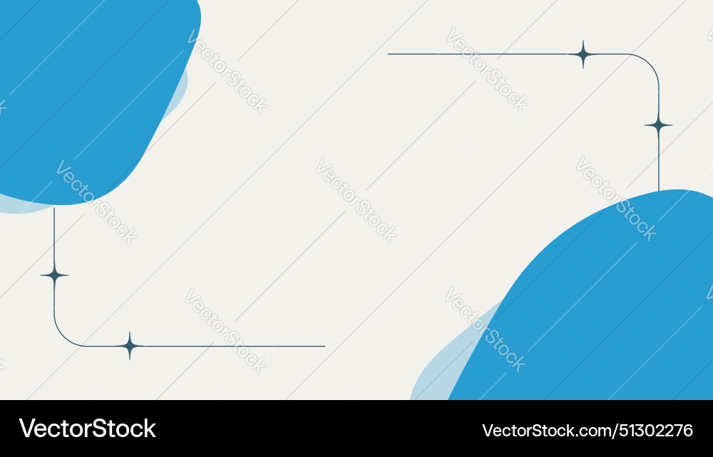 Seamless pattern boho background with shapes vector image