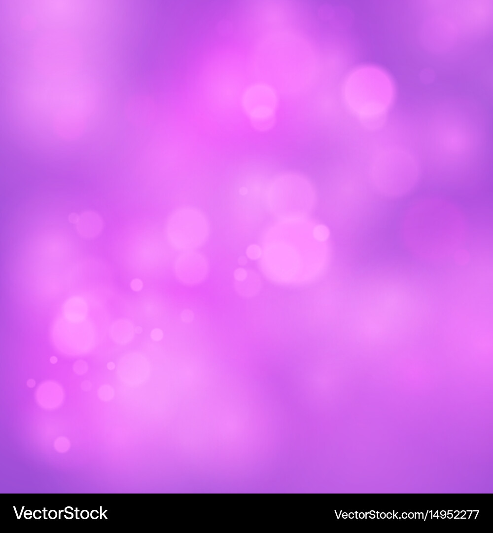 Abstract Bokeh Lights Background Vector Image