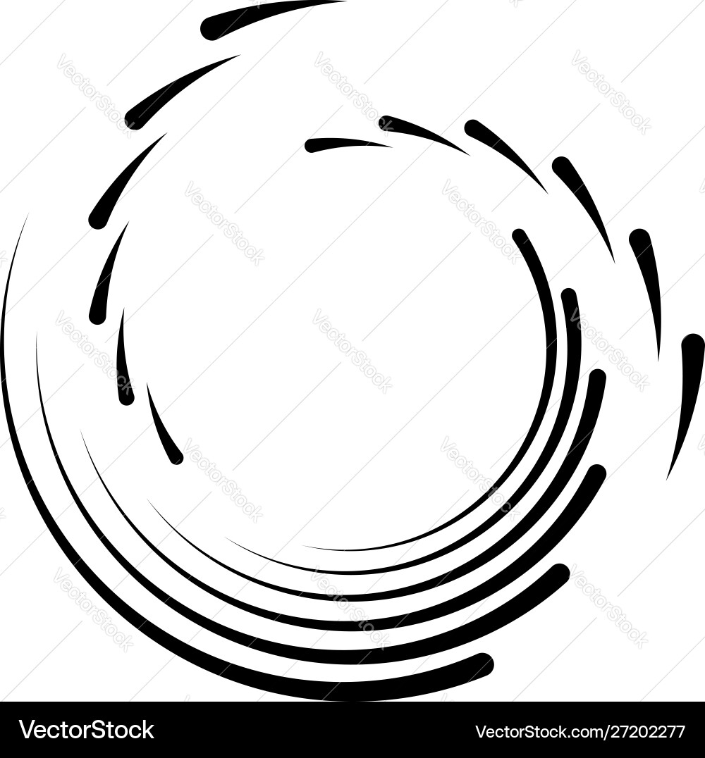 Abstract concentric circle spiral swirl twirl Abstract concentric circle spiral swirl twirl Vector Image