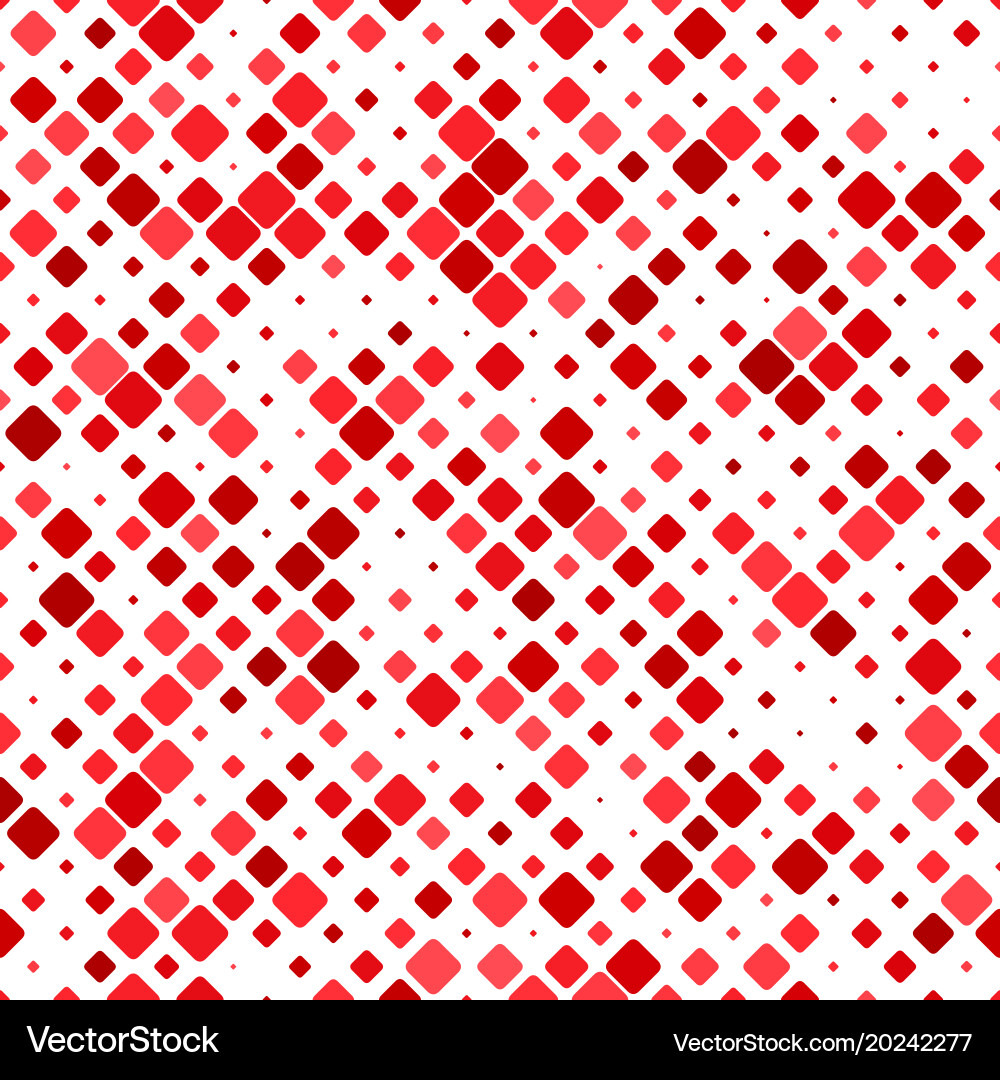 Abstract rounded square mosaic pattern background vector image
