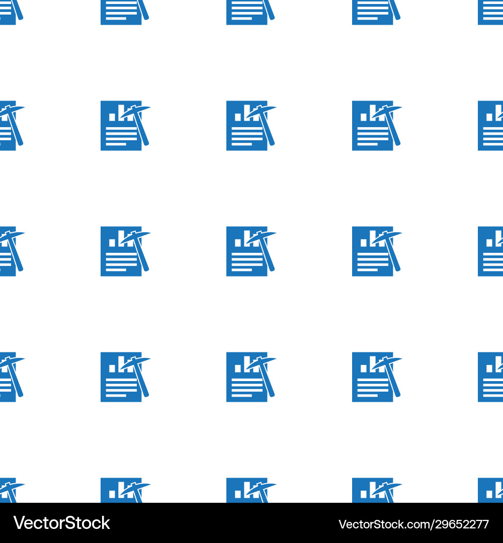 Data mining icon pattern seamless isolated vector image