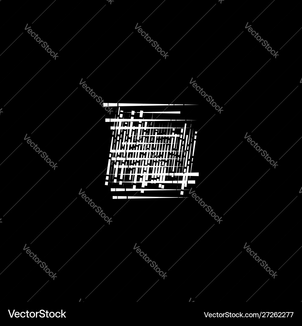 Gitternetz abstrakte geometrische Muster segmentiert Gitternetz abstrakte geometrische Muster segmentiert vektorbild