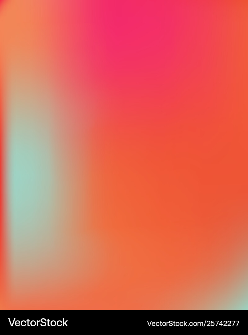 Gradient mesh painted in different colors vector image