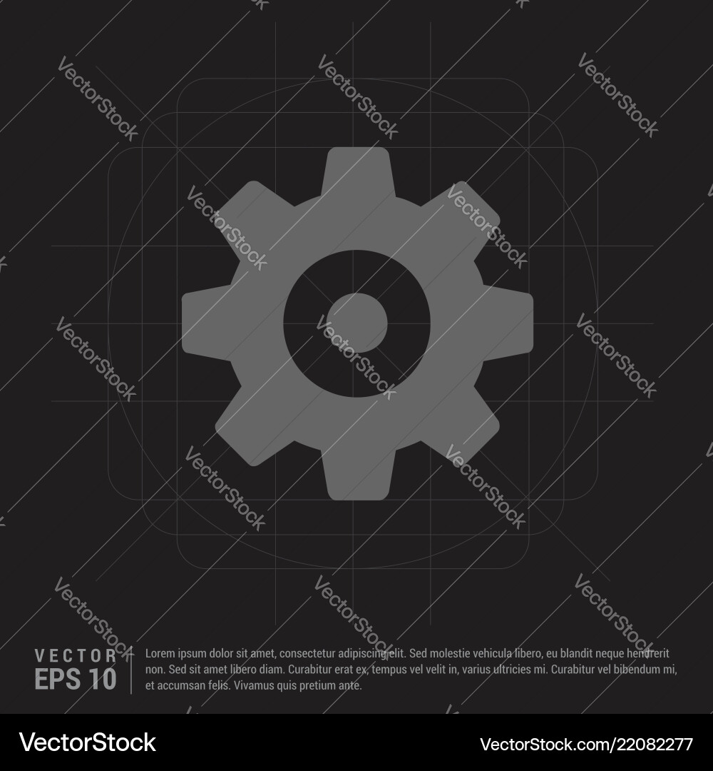 Setting icon Setting icon Vector Image