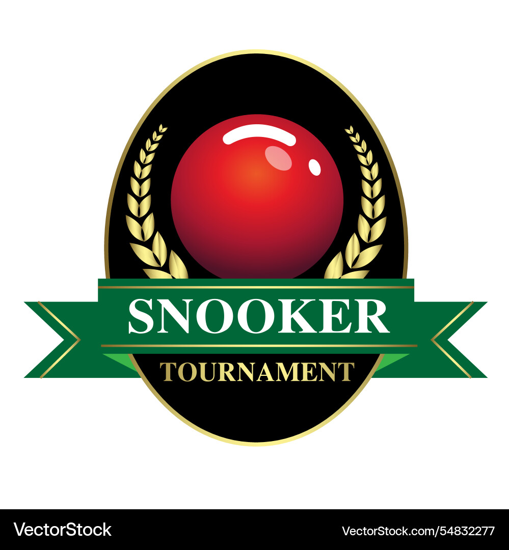 Snooker Turnier Snooker Turnier vektorbild
