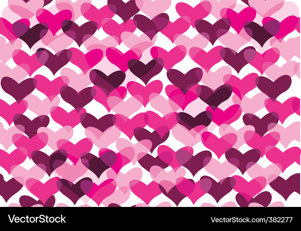Valentines pattern Vector Image