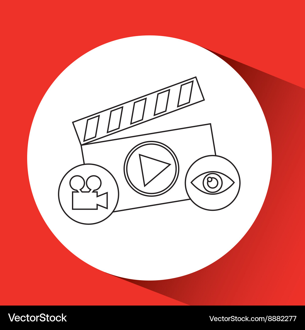 Video production design Vector Image
