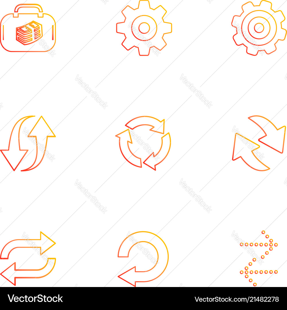 Arrows directions pointer arrow user vector image