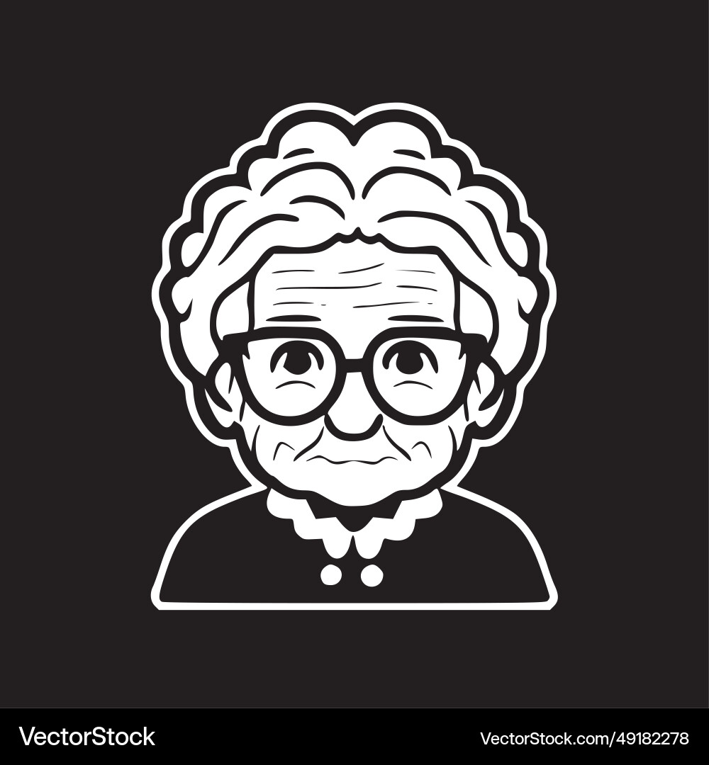 Grandma - hochwertiges Logo ideal für T-Shirt Grandma - hochwertiges Logo ideal für T-Shirt vektorbild