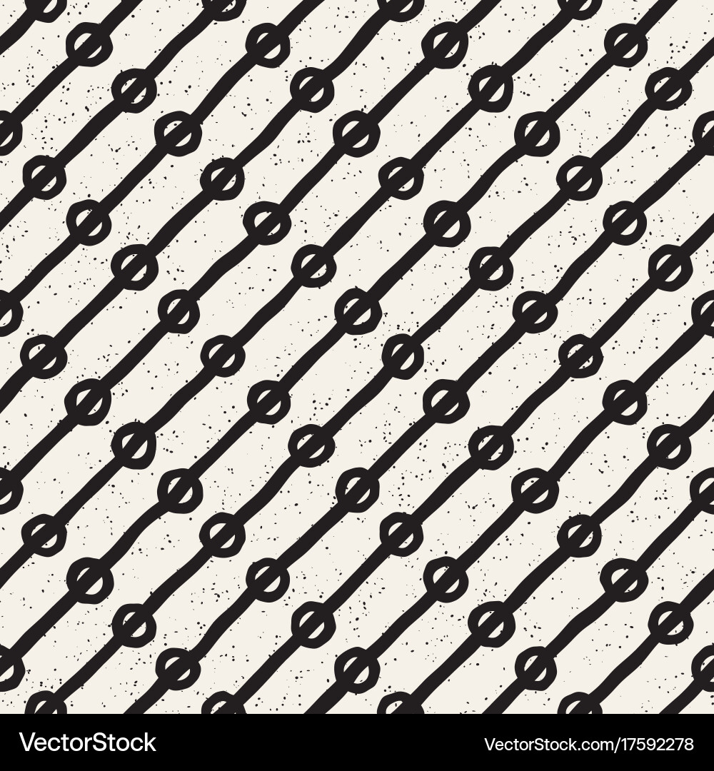Seamless pattern with hand drawn lines abstract Vector Image