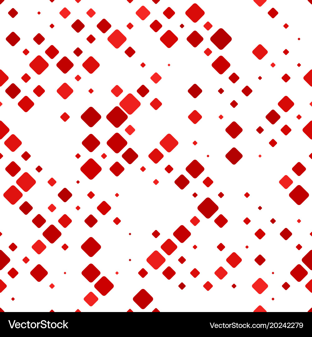Abstract diagonal rounded square mosaic pattern vector image