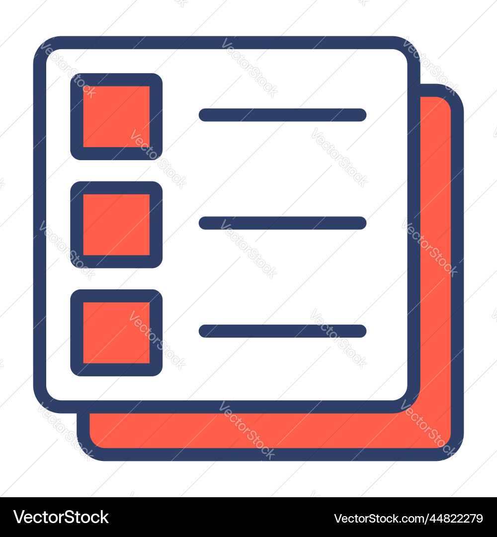 Form icon user interface as a simple sign Vector Image