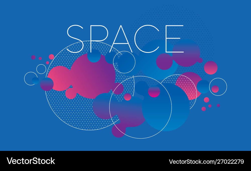 Geometric abstract element for header poster post Vector Image