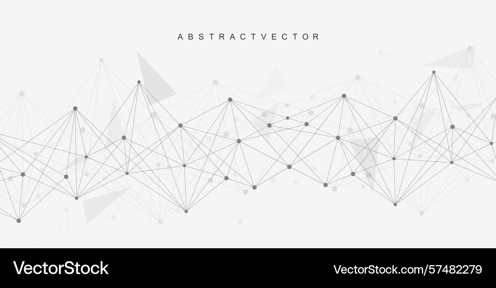 Global network connection website header or banner Global network connection website header or banner vector image
