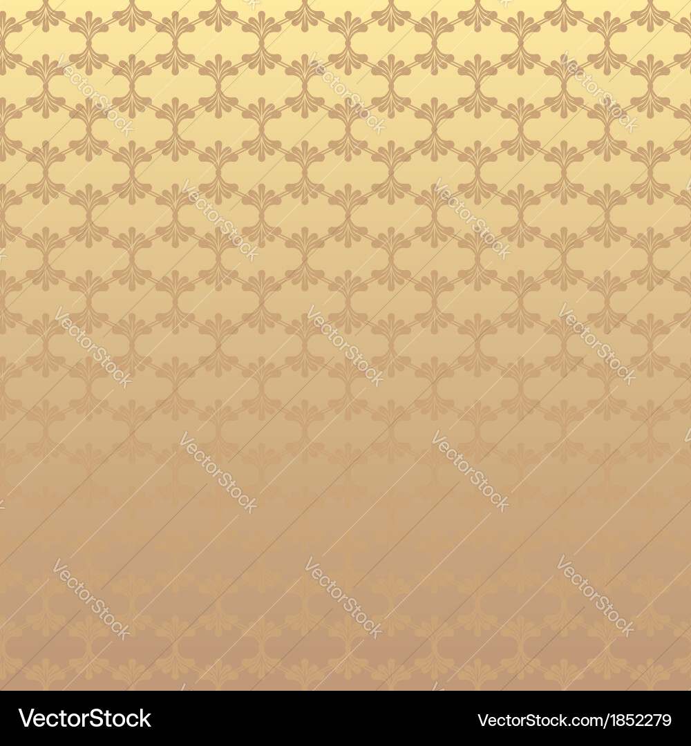 Golden Gradient Background vector image